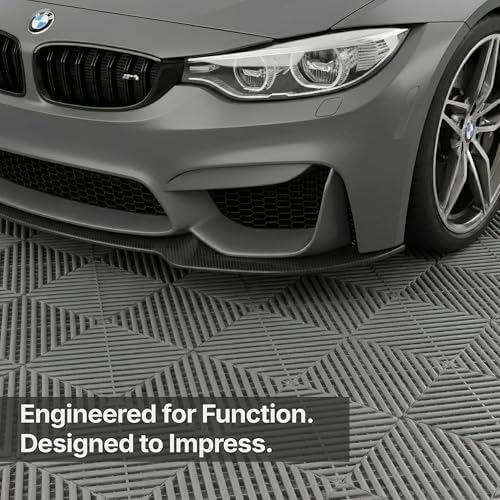 Nitro Tiles Vented by FlooringInc 12" x 12" Interlocking Garage Floor Tiles - Image 2