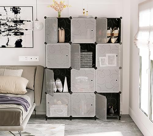 AWTATOS 12 Cube Storage Organizer, Closet Storage Shelves - Image 2