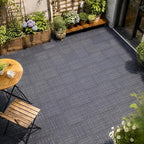 GIANTEX 36 PCS Plastic Interlocking Deck Tiles, Waterproof PP Floor Tiles - Image 3