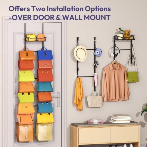 SWTYMIKI Over The Door Purse Organizer - Image 6