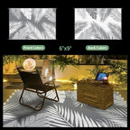 GENIMO Outdoor Rug, Waterproof Plastic Rugs - Image 2