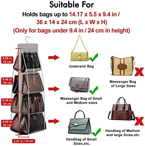 Lirex Handbag Hanging Purse Organizer - Image 3