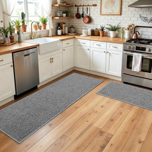 Faux Jute Runner Rug 2'x6', Washable & Non-Slip - Image 6