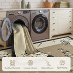 Easy Jute 5x7 Living Room Rug Brown Cherry Blossom Branch - Image 6