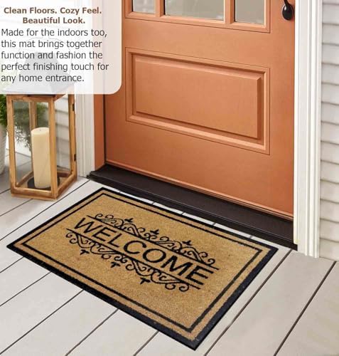 Gardenised Heavy Duty Coco Coir Doormat - Image 5