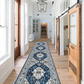 Hallway Washable Runner Rug by HYHAOYUNLAI