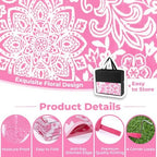 Findosom Waterproof Outdoor Rug 6' x 9' - Image 6