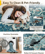 RELEANY Washable Area Rug - Image 4