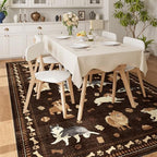 DUKINO 6x9 Washable Dog Area Rug - Image 3
