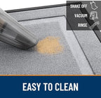 OLANLY Front Door Mat Outside 59x23, All-Season Heavy-Duty Rubber Doormat - Image 5