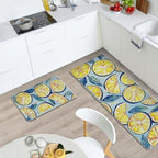 Lemon Kitchen Rugs Set of 2 - Image 2
