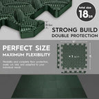 18 Pcs EVA Foam Floor Tiles, Puzzle Exercise Mat Set - Image 2