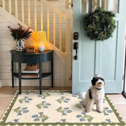 3x5 Floral Entry Rug - Image 4