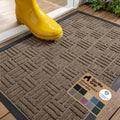 GORILLA GRIP WeatherMAX Door Mat, Indoor Outdoor Use by GorillaGrip