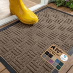 GORILLA GRIP WeatherMAX Door Mat, Indoor Outdoor Use by GorillaGrip