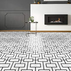 Retro 12 x 12 in Self Adhesive Vinyl Floor Tile, 10 Tiles/10 sq. - Image 2