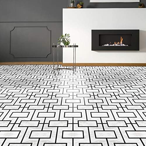 Retro 12 x 12 in Self Adhesive Vinyl Floor Tile, 10 Tiles/10 sq. - Image 2