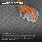 ProsourceFit Exercise Puzzle Mat ½-inch, EVA Interlocking Foam Floor Tiles - Image 5