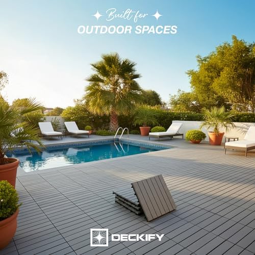 Acacia Interlocking Deck Tiles Outdoor Waterproof All Weather - Image 2