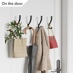 Coat Hooks Wall Mounted, Heavy Duty Hooks Hanging Towel - Image 4