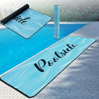 Tinideya Pool Deck Mats Non Slip Rubber by Tinideya