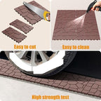 44 Pack Plastic Interlocking Decking Tiles, 12x12 Inch Waterproof Outdoor Floor - Image 4