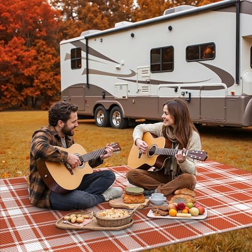 GENIMO Fall Decor Outdoor Rug, Plastic Rugs - Image 3