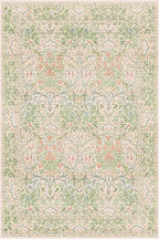 Beige Green 6x9 Washable Area Rugs - Image 3