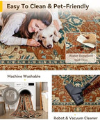RELEANY Washable Area Rug - Image 5