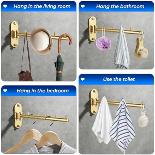 Wall Mounted Clothes Drying Rack, Foldable Drying Rack Clothing, Space Saving - Image 4