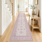 2x10 Runner Rug Washable Non Slip Boho Floor Mat by Nestiva