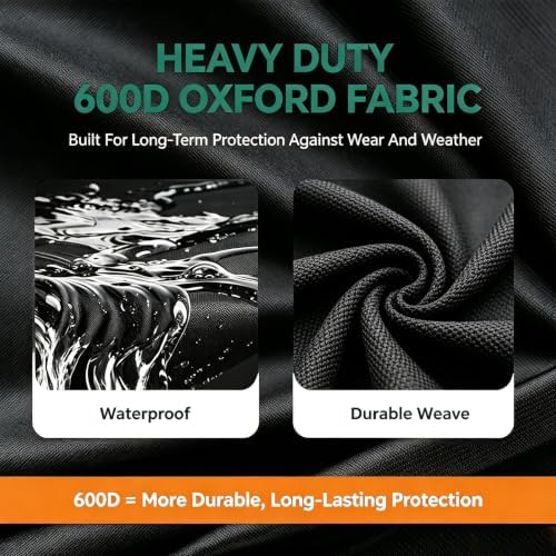 Elliptical Machine Cover Waterproof Outdoor, 600D Oxford - Image 4