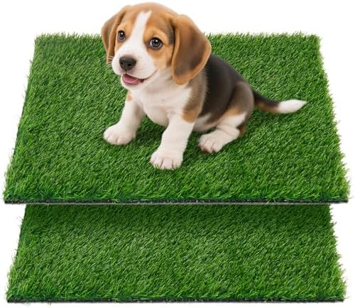 Artificial Pee Grass Pad for Dogs, Fake Grass Replacement Pads for Dog Potty by Oiyeefo