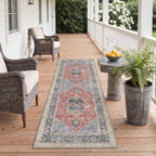 GENIMO 8x10 Outdoor Rug, Washable Quick Dry - Image 5