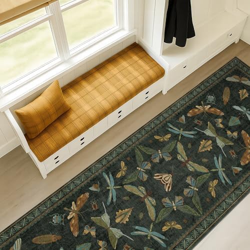 Washable Insect 2x8 Long Runner Rug - Image 6