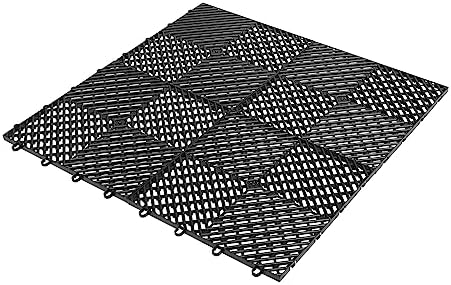25PCS Interlocking Floor Tiles 12" x 12" Splicing Garage Flooring Tiles by JAYEUW