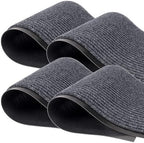 MaxMat® 4-Pack Extra Large 3x5 Ft Heavy Duty Door Mats – Tough Rubber Backing by MaxMat