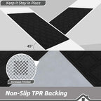 BEQHAUSE Dirt Trapper Door Mat 36" x 60" Non-Slip Washable - Image 4