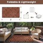 GENIMO Fall Decor Outdoor Rug 3'x5' - Image 2