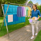 AZK Clothes Drying Rack Extendable Laundry Drying Rack - Image 2