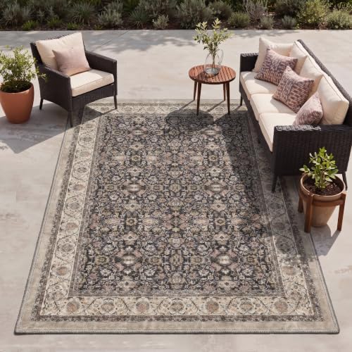 GENIMO 2.5x8 Outdoor Runner Rug, Washable - Image 3