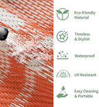 GENIMO Fall Decor Outdoor Rug, Plastic Rugs - Image 7
