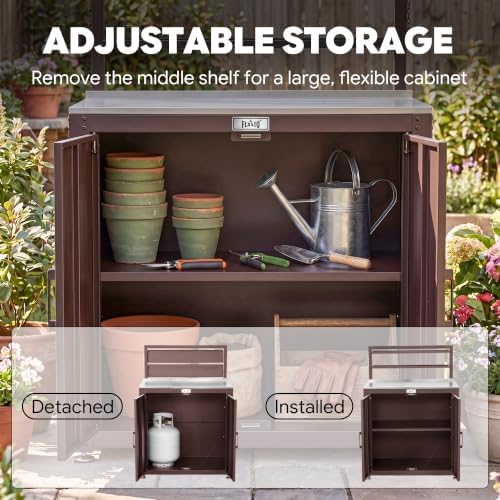 Feasto Outdoor Potting Bench Table - Image 6