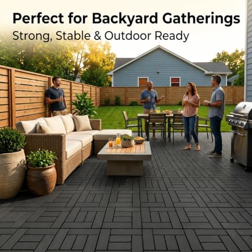 Plastic Interlocking Deck Tiles, Decking Tiles - Image 7