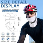 Balaclava Ski Mask, Sun Protection Breathable Face Cover Men Women - Image 6