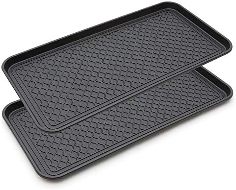 2 Pack Large Multifunctional Tray Mat Washable Indoor or Outdoor Tray Mat by FDGARDEN