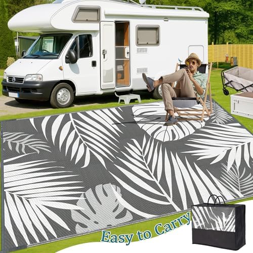 Ogrmar 8x10 FT Reversible Mats, Outdoor Rug - Image 6