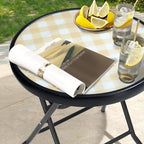 Outdoor Side Table, Small Patio End Table - Image 5
