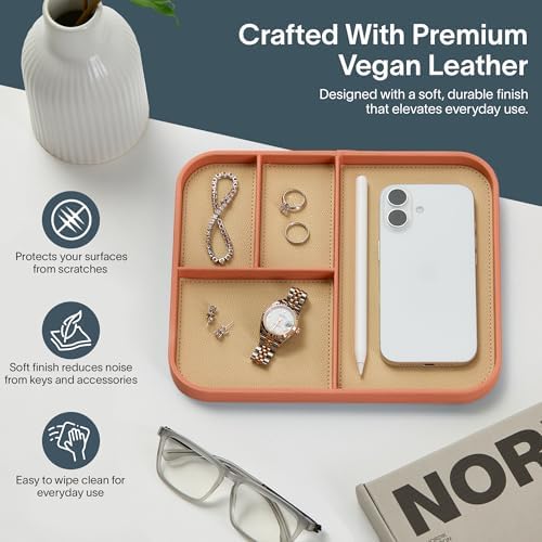 Nordik Leather Valet Tray - Image 3