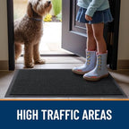 OLANLY 2-Pack Front Door Mats 71x47, Waterproof Heavy-Duty Doormats - Image 7